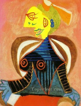 肖像画 リー・ミラー・アル・アルルジェンヌ 1937年 キュビズム パブロ・ピカソ Oil Paintings